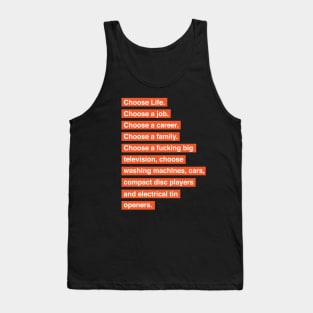 Choose Life Tank Top